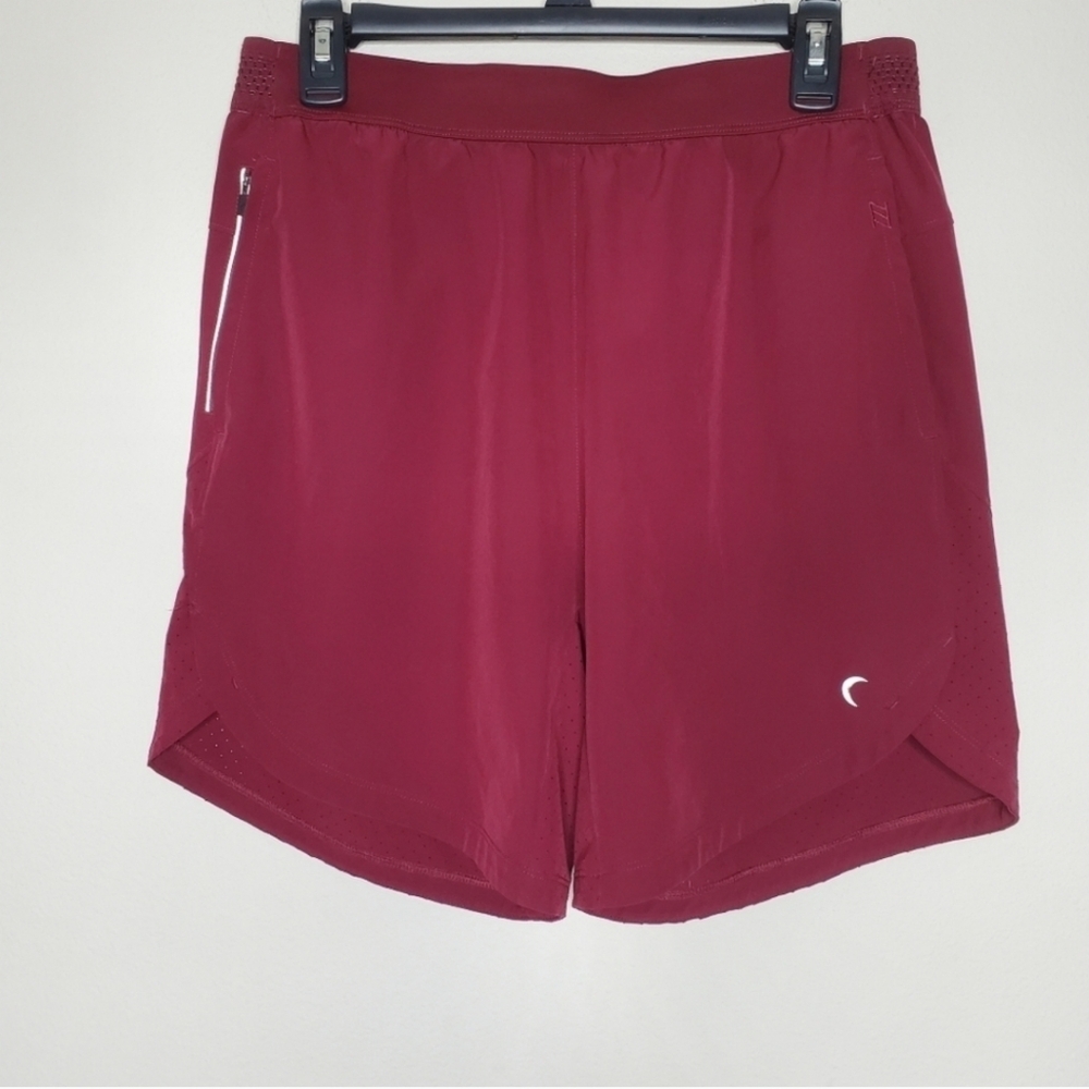 Zyia Active Versatility Maroon Red Perforated Mes… - image 4